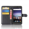 Чехол с визитницей для ZTE Prestige 2 N9136 (черный)