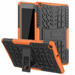 Чехол Hybrid Armor для Samsung Galaxy Tab A 8.0 (2019) T290 / T295 (черный + оранжевый)