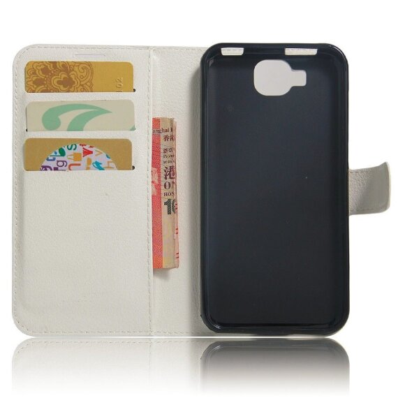 Чехол с визитницей для DOOGEE X9 Pro (белый) Чехол с визитницей для DOOGEE X9 Pro (белый)
