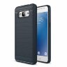 Чехол-накладка Carbon Fibre для Samsung Galaxy J2 Prime SM-G532F (темно-синий)
