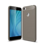 Чехол-накладка Carbon Fibre для Xiaomi Redmi Note 5A / 5A Prime (серый)