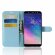 Чехол с визитницей для Samsung Galaxy A6+ (Plus) (голубой)
