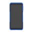 Чехол Hybrid Armor для Samsung Galaxy A7 (2018) (черный + голубой)