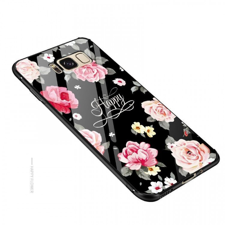 Чехол-накладка для Samsung Galaxy S8+ (Happy Flower)
