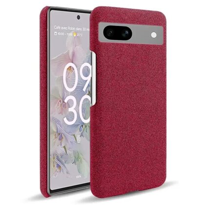 Тканевый чехол для Google Pixel 7a (красный)
