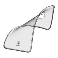 Силиконовый TPU чехол Baseus Simple для Samsung Galaxy S9 Plus (черный)