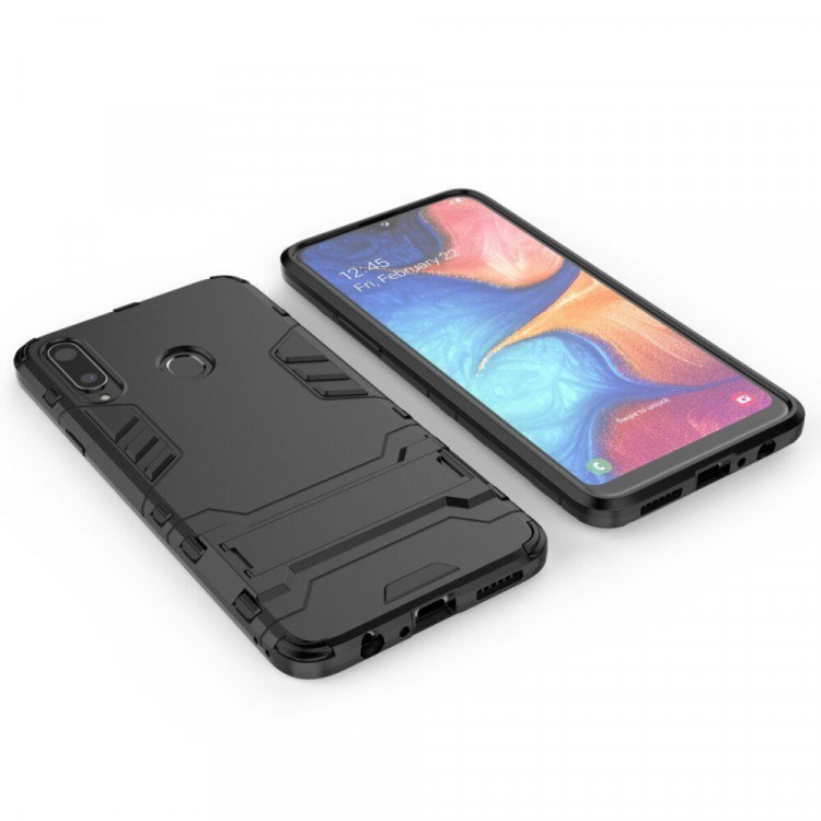 Чехол Duty Armor для Samsung Galaxy A20s (черный)