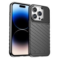 Чехол-накладка Thunder Series для iPhone 15 Pro Max (черный) Чехол-накладка Thunder Series для iPhone 15 Pro Max (черный)