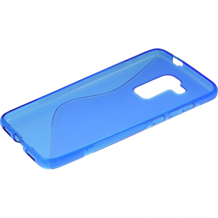 Нескользящий чехол для Huawei Nova Plus / Huawei G9 Plus (голубой)