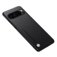 Чехол из искусственной кожи для Google Pixel 9 Pro XL (черный)