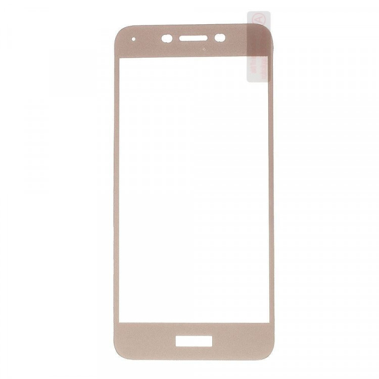 Защитное стекло 3D для Huawei Honor 6A (золотой)