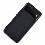 Чехол с тканевой текстурой PC+TPU для Google Pixel 7 Pro (черный) Чехол с тканевой текстурой PC+TPU для Google Pixel 7 Pro (черный)