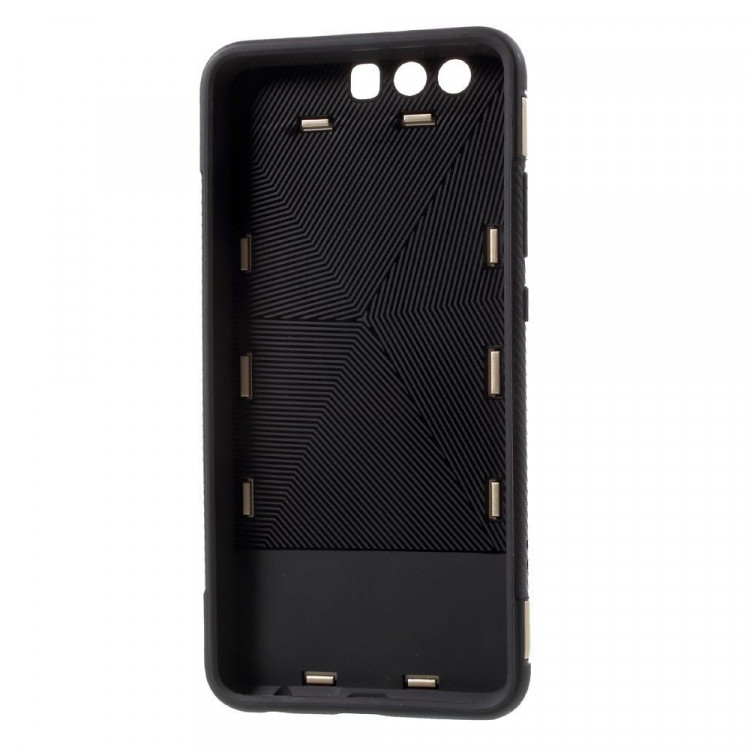 Чехол Hybrid Kickstand для Huawei P10 (темно-серый)