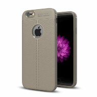 Чехол накладка Litchi Grain для iPhone 6 / 6S (серый) Чехол накладка Litchi Grain для iPhone 6 / 6S (серый)