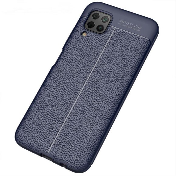 Чехол-накладка Litchi Grain для Huawei nova 6 SE / Huawei P40 lite (темно-синий) Чехол-накладка Litchi Grain для Huawei nova 6 SE / Huawei P40 lite (темно-синий)