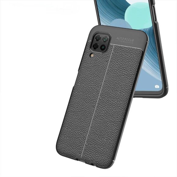 Чехол-накладка Litchi Grain для Huawei nova 6 SE / Huawei P40 lite (темно-синий) Чехол-накладка Litchi Grain для Huawei nova 6 SE / Huawei P40 lite (темно-синий)