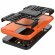 Чехол Hybrid Armor для iPhone 13 Pro Max (черный + оранжевый)