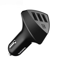 Автомобильное зарядное устройство Remax на 3 USB порта (черный) Автомобильное зарядное устройство Remax на 3 USB порта (черный)