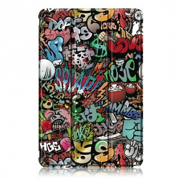 Чехол Smart Case для Samsung Galaxy Tab S7 SM-T870 / SM-T875 и Galaxy Tab S8 SM-X700 / SM-X706 (Graffiti)