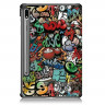 Чехол Smart Case для Samsung Galaxy Tab S7 SM-T870 / SM-T875 и Galaxy Tab S8 SM-X700 / SM-X706 (Graffiti)