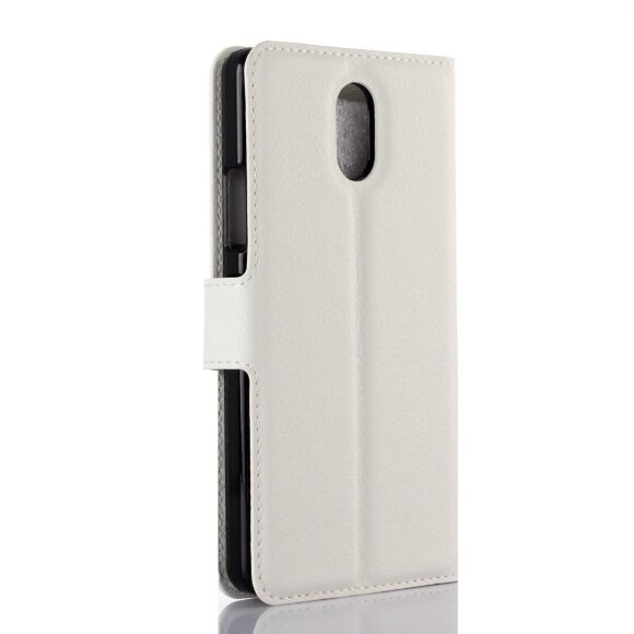 Чехол с визитницей для Lenovo Vibe P1m (белый)