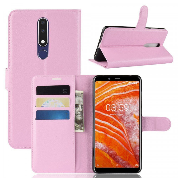Чехол для Nokia 3.1 Plus (розовый)