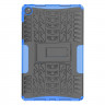Чехол Hybrid Armor для Realme Pad 10.4 (черный + голубой)