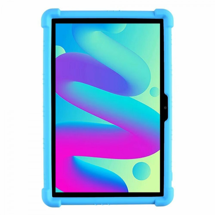 Силиконовый чехол для TCL Tab 10 HD 4G (9160G1, 9161G), TCL Tab 10L (8491X) (голубой)