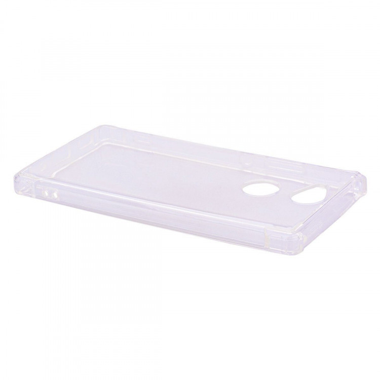 Силиконовый чехол с усиленными бортиками для Sony Xperia XA2 (прозрачный)