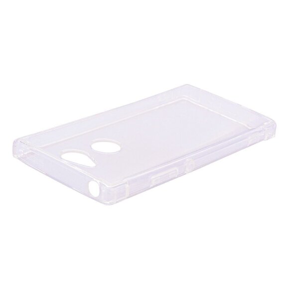 Силиконовый чехол с усиленными бортиками для Sony Xperia XA2 (прозрачный)