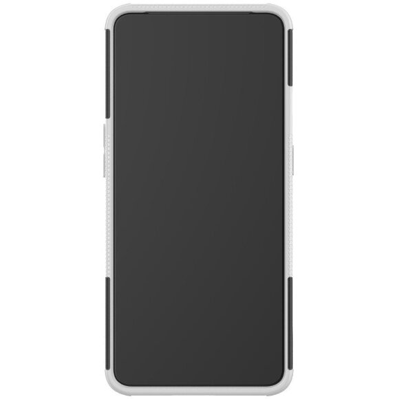 Чехол Hybrid Armor для OnePlus 7T (черный + белый)