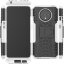 Чехол Hybrid Armor для OnePlus 7T (черный + белый)
