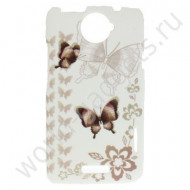 Пластиковый чехол Butterfly для HTC One X Пластиковый чехол Butterfly для HTC One X