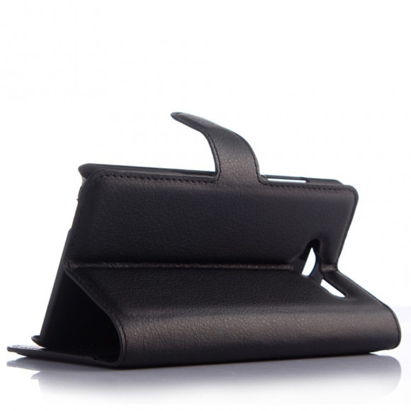 Чехол с визитницей для ZTE Blade L3 (черный)