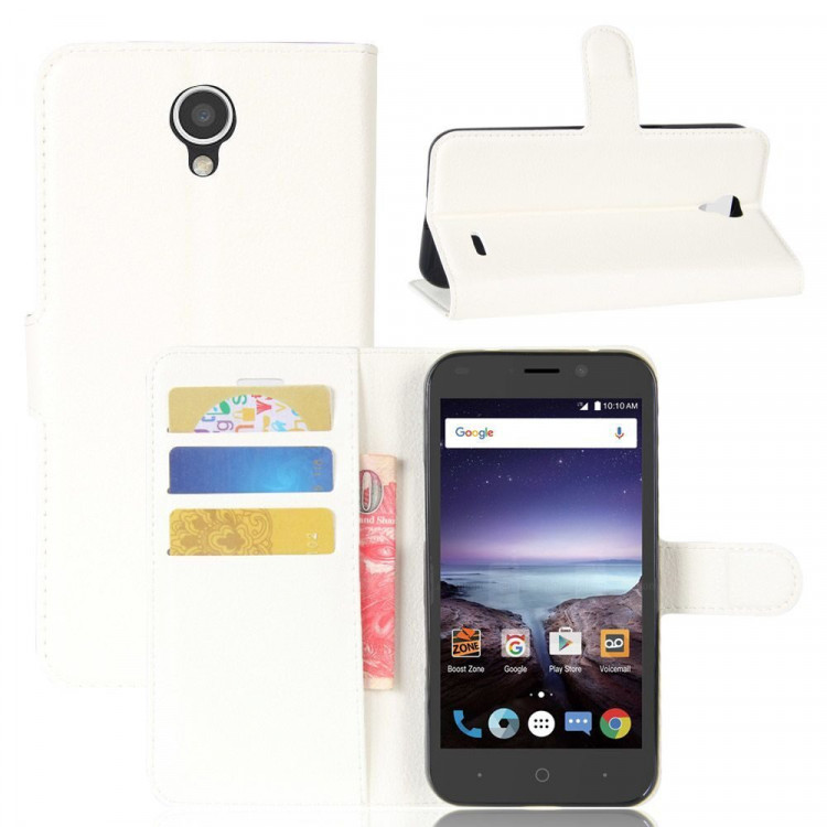 Чехол с визитницей для ZTE Prestige 2 N9136 (белый)