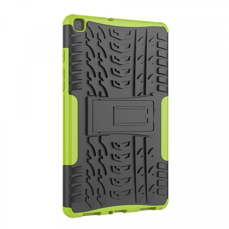Чехол Hybrid Armor для Samsung Galaxy Tab A 8.0 (2019) T290 / T295 (черный + зеленый)