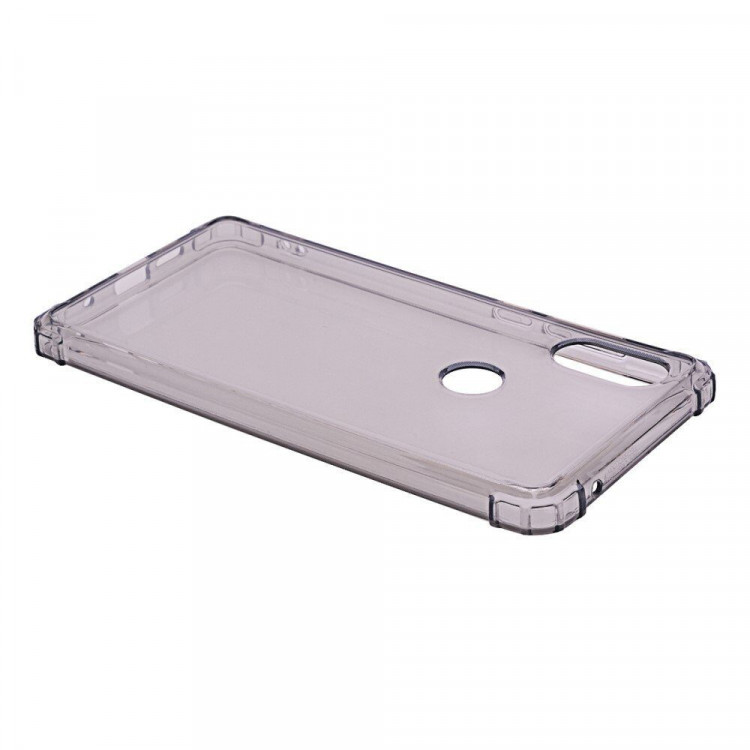 Силиконовый чехол с усиленными бортиками для Xiaomi Mi A2 Lite / Redmi 6 Pro (черный)