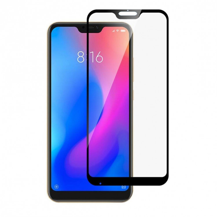 Защитное стекло FULL 3D для Xiaomi Mi 8 Lite (черный)