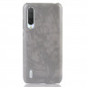 Кожаная накладка-чехол для Xiaomi Mi CC9e / Xiaomi Mi A3 (серый)