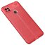Чехол-накладка Litchi Grain для Xiaomi Redmi 9C (красный)