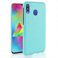 Чехол-накладка Crocodile Texture для Samsung Galaxy A30 / Galaxy A20 (сине-зеленый) Чехол-накладка Crocodile Texture для Samsung Galaxy A30 / Galaxy A20 (сине-зеленый)