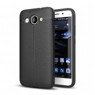 Чехол-накладка Litchi Grain для Huawei Y3 2017 (черный) Чехол-накладка Litchi Grain для Huawei Y3 2017 (черный)