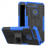 Чехол Hybrid Armor для Huawei Y6 Prime (2018) / Honor 7A / Honor 7C (AUM-L41) / Honor 7A Pro (AUM-L29) (черный + голубой) Чехол Hybrid Armor для Huawei Y6 Prime (2018) / Honor 7A / Honor 7C (AUM-L41) / Honor 7A Pro (AUM-L29) (черный + голубой)