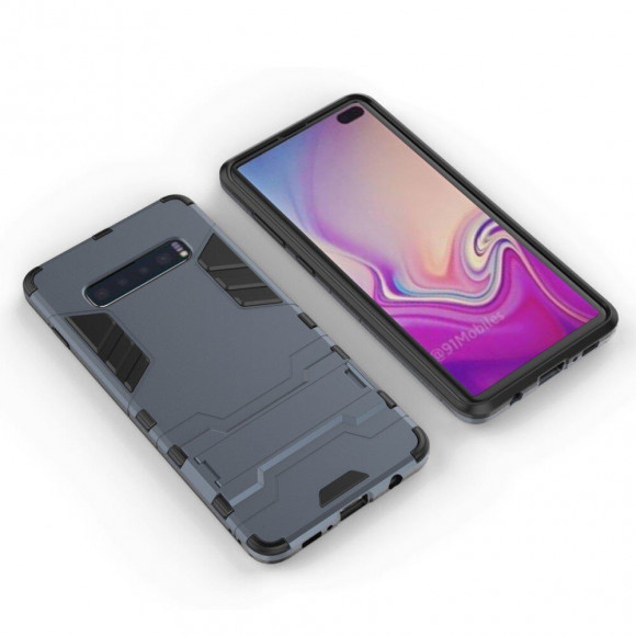 Чехол Duty Armor для Samsung Galaxy S10+ (Plus) (темно-синий) Чехол Duty Armor для Samsung Galaxy S10+ (Plus) (темно-синий)