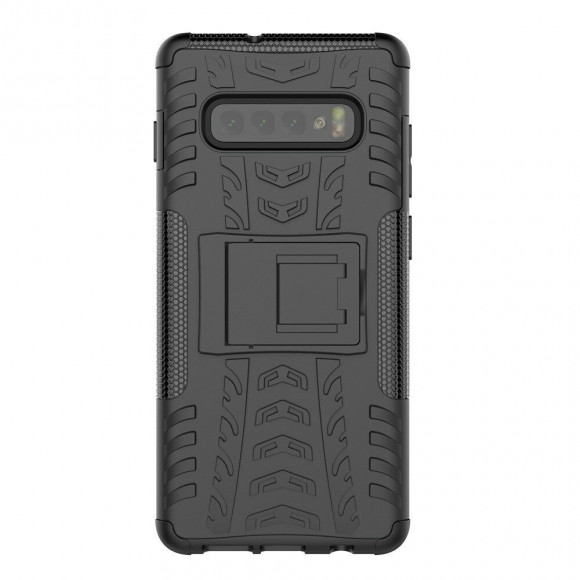 Чехол Hybrid Armor для Samsung Galaxy S10 (черный) Чехол Hybrid Armor для Samsung Galaxy S10 (черный)