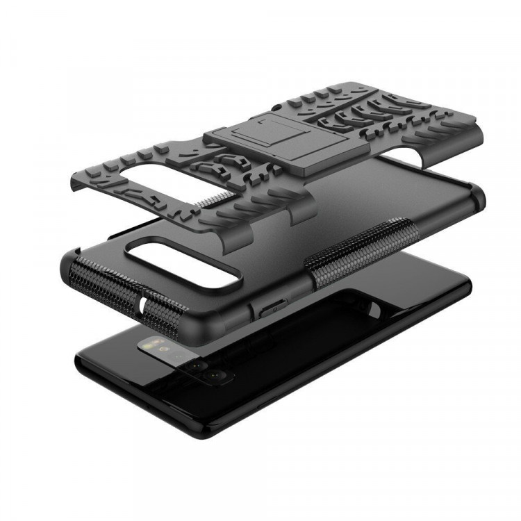 Чехол Hybrid Armor для Samsung Galaxy S10 (черный)