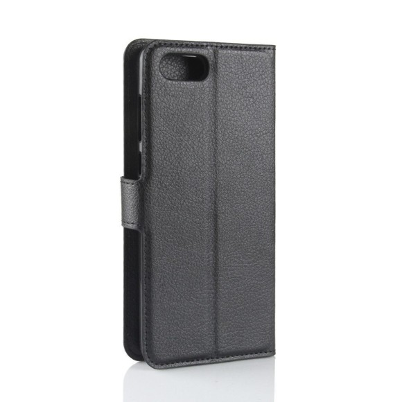 Чехол с визитницей для Huawei Nova 2s (черный) Чехол с визитницей для Huawei Nova 2s (черный)