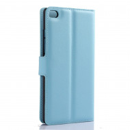 Чехол с визитницей для Huawei P8 (голубой) Чехол с визитницей для Huawei P8 (голубой)