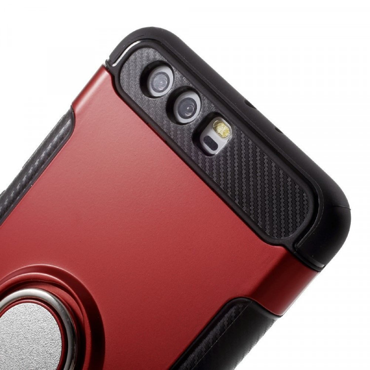 Чехол Hybrid Kickstand для Huawei P10 (красный)