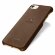 Кожаная накладка LENUO для iPhone 7 (коричневый)